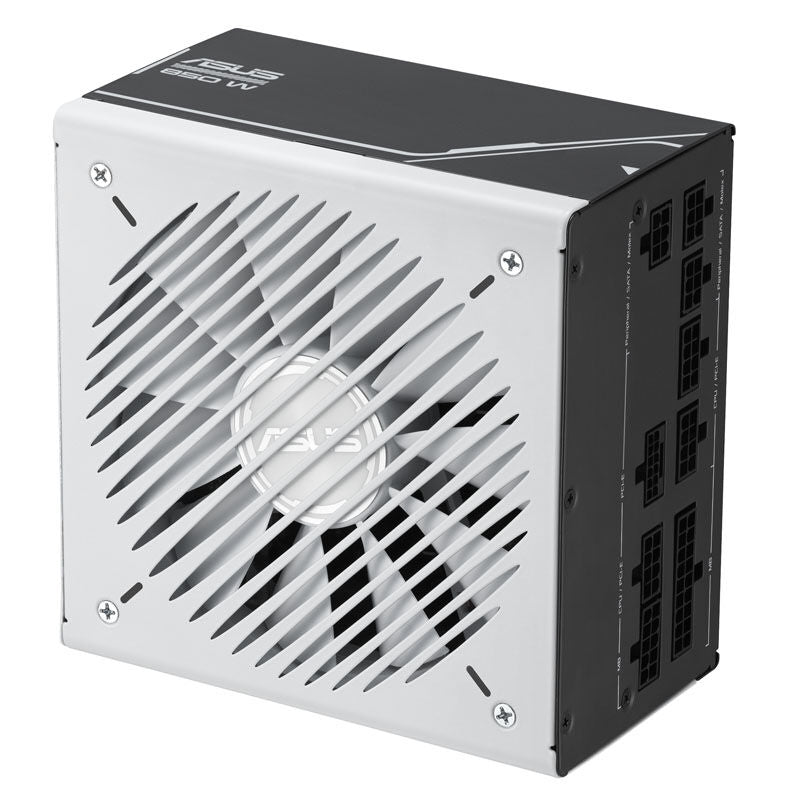 Detalj av ASUS PRIME Gold AP-850G strømforsyning 850 W