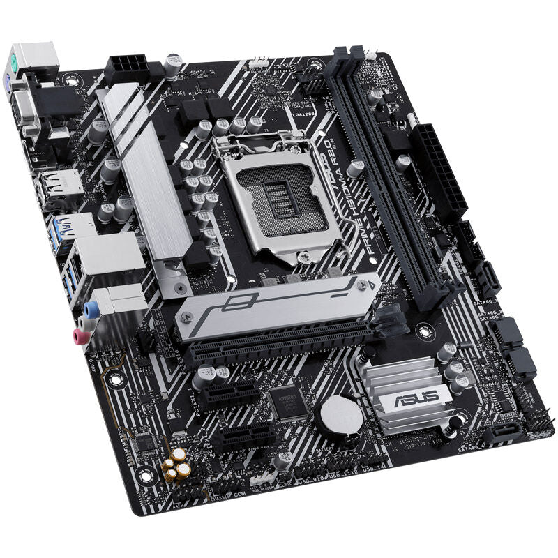 ASUS Prime H510M-A R2.0 hovedkort bakside