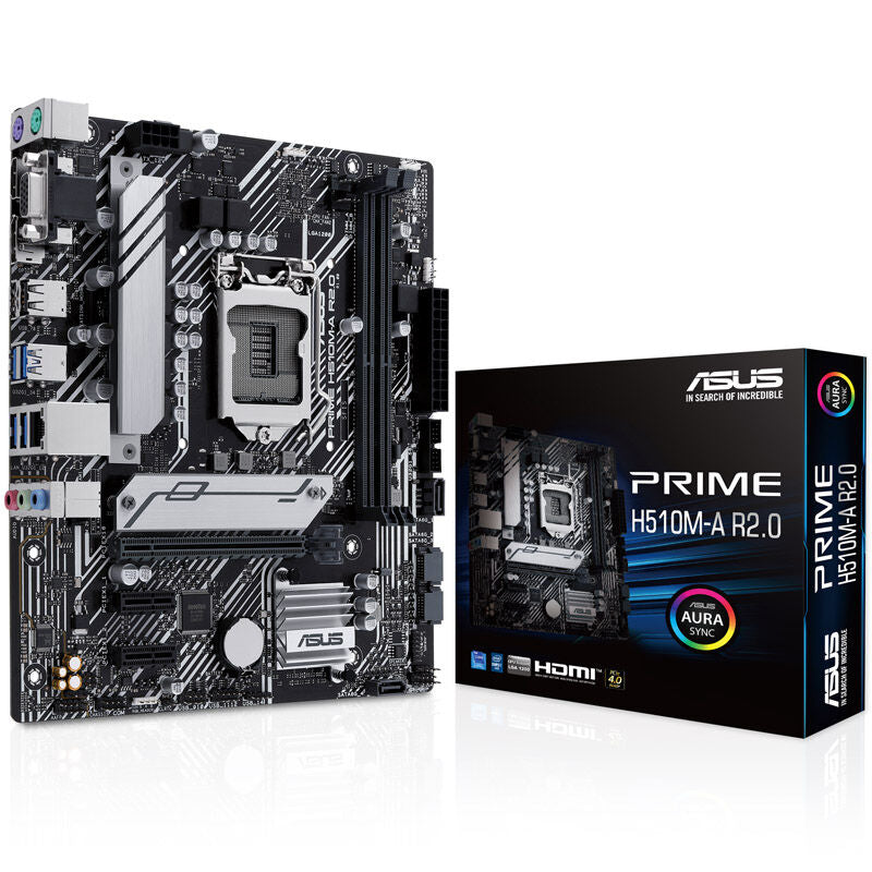 ASUS Prime H510M-A R2.0 hovedkort forfra