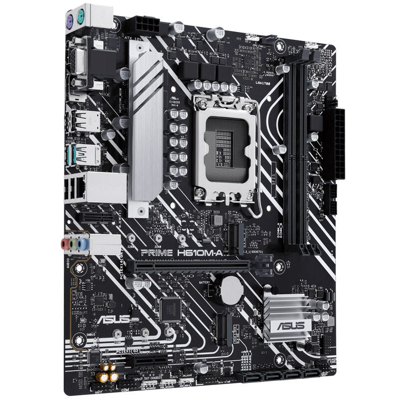 ASUS Prime H610M-A-CSM hovedkort tilkoblinger