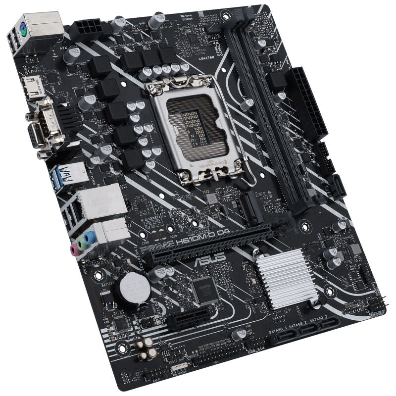 ASUS Prime H610M-D D4 hovedkort bakside