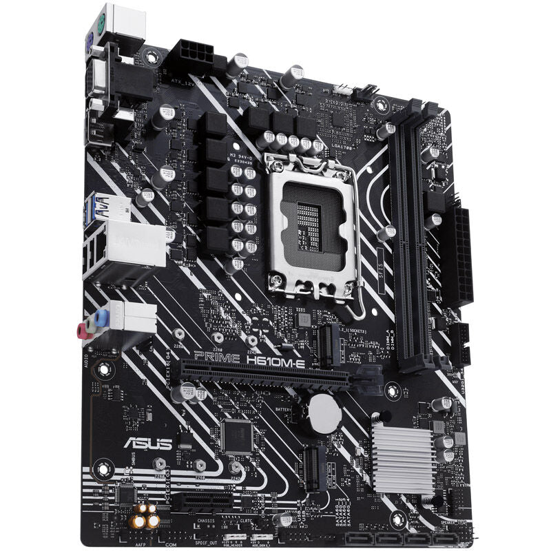 ASUS Prime H610M-E-CSM montert i PC-kabinett