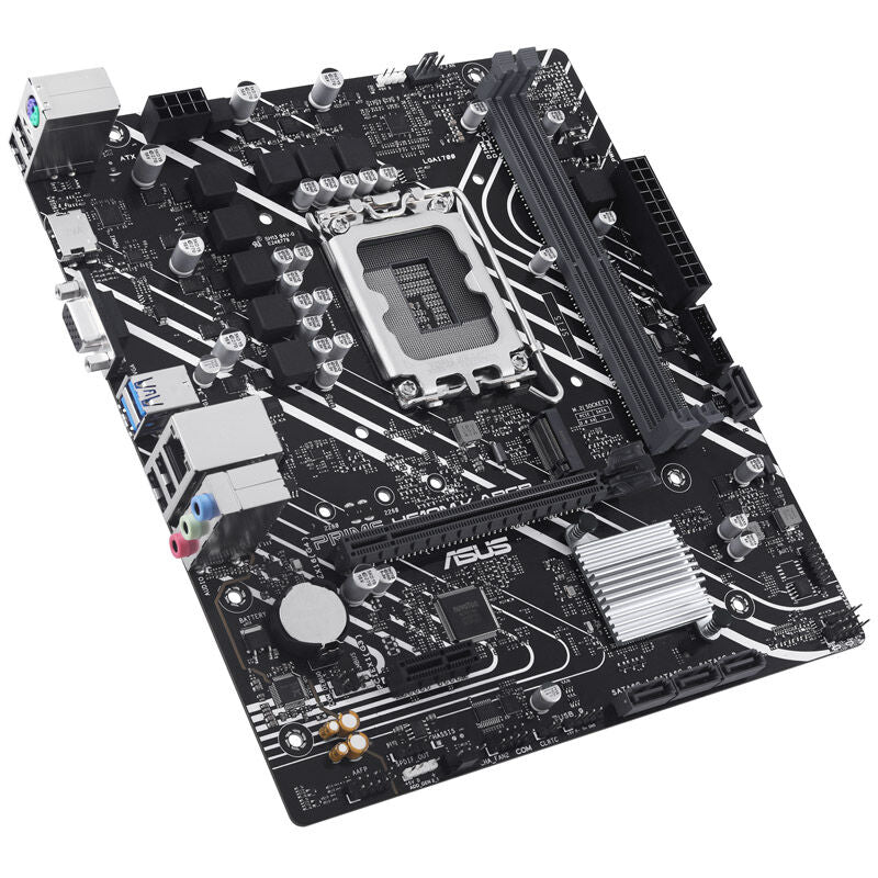 ASUS Prime H610M-K ARGB hovedkort bakside
