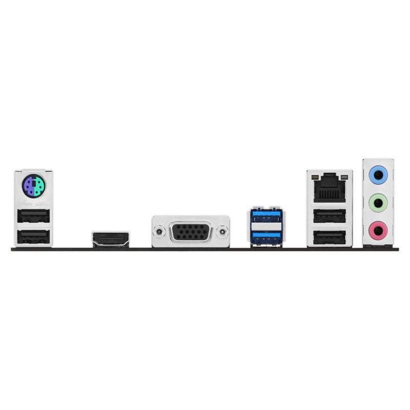 Detalj av ASUS Prime H610M-K ARGB hovedkort PCIe-porter