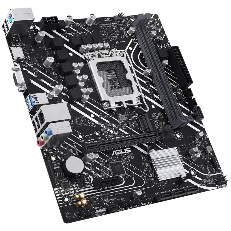 ASUS Prime H610M-K hovedkort Micro-ATX bakside