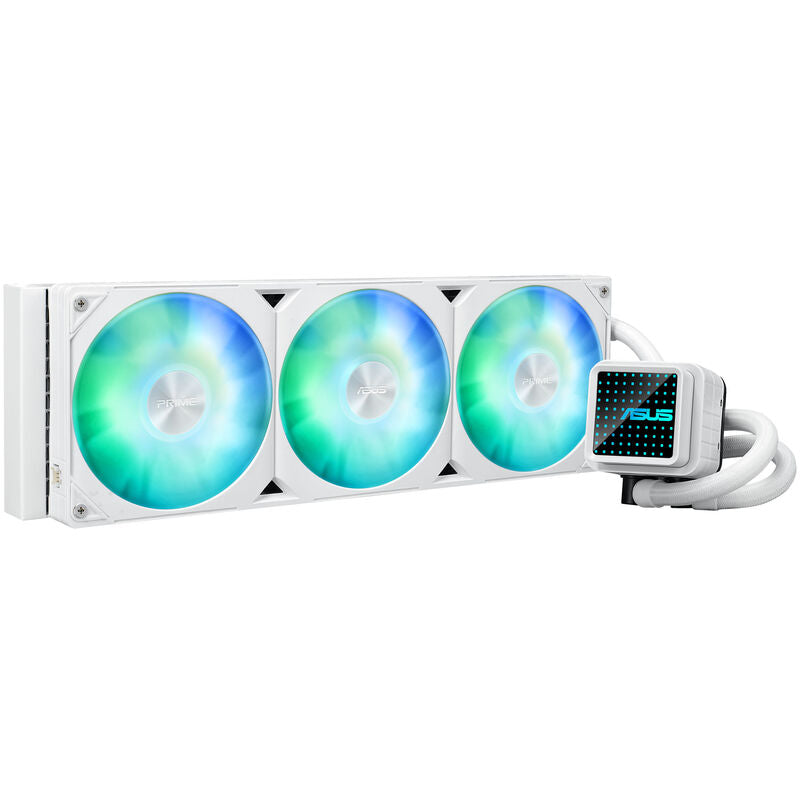 ASUS PRIME LC 360 ARGB AIO vannkjøling 360 mm hvit forfra