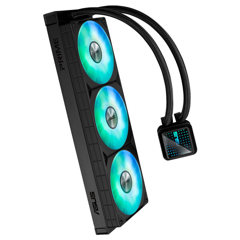 Montert ASUS PRIME LC 360 ARGB AIO vannkjøling 360 mm svart i PC