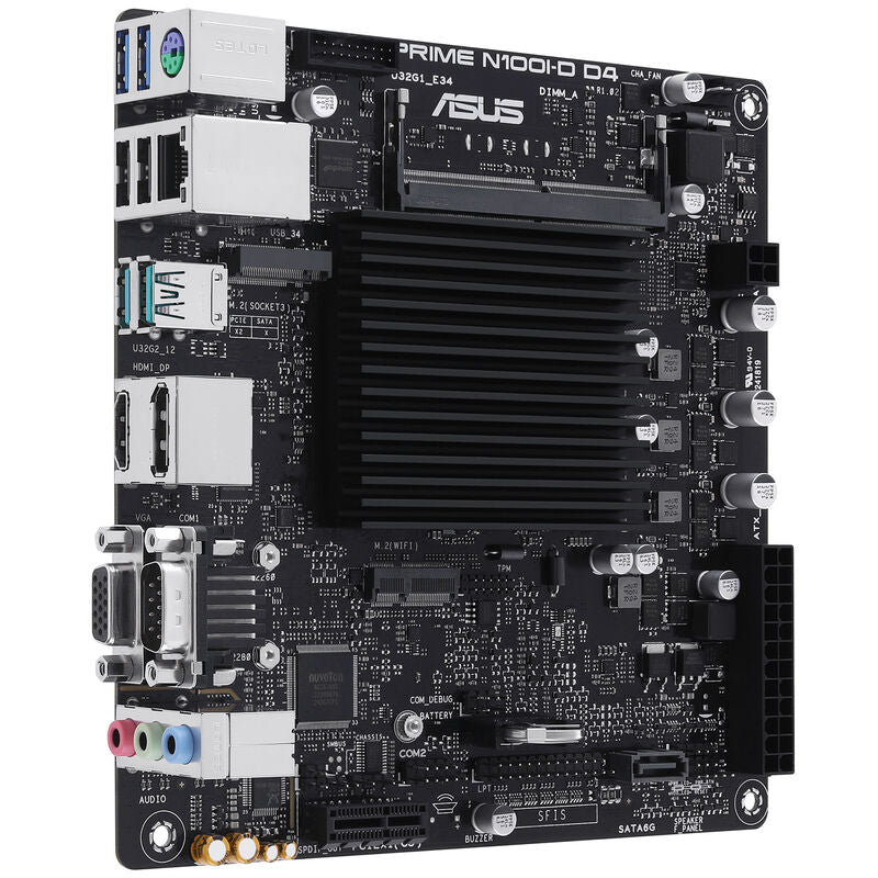 USB porter på ASUS Prime N100I-D D4-CSM hovedkort