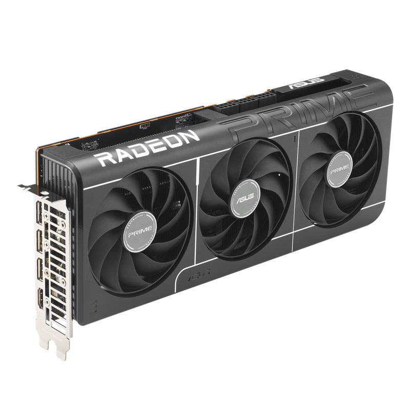 Montert ASUS Prime Radeon RX 9070 XT OC Edition i PC