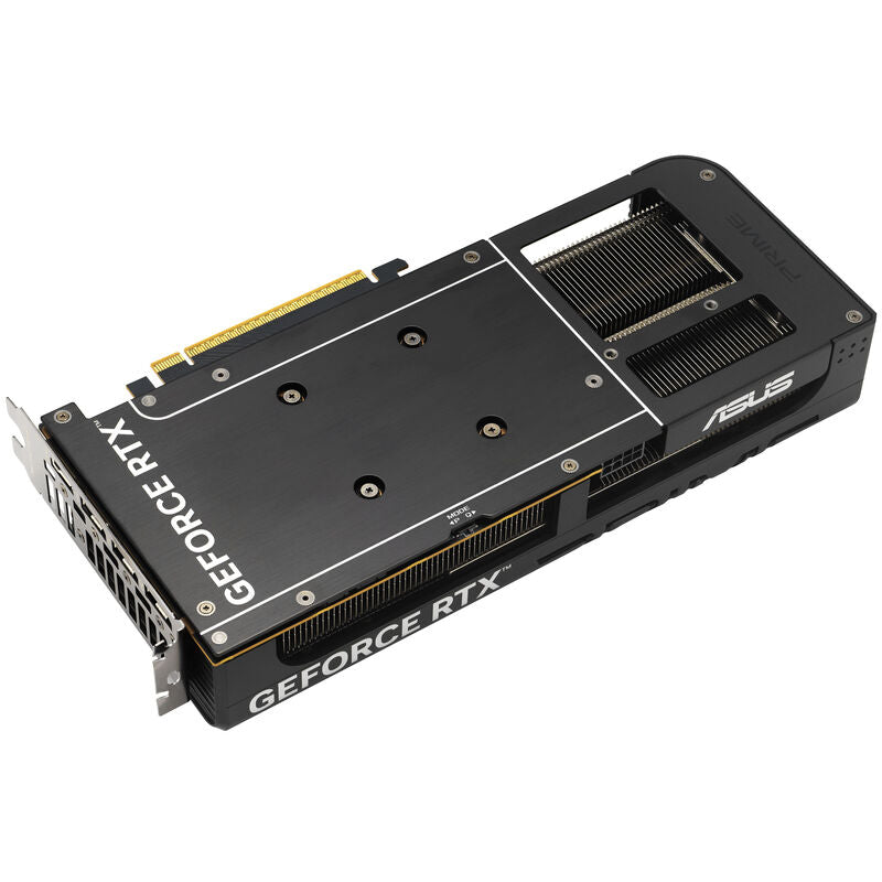 Nærbilde av ASUS Prime RTX 5050 OC Edition grafikkort kjøling