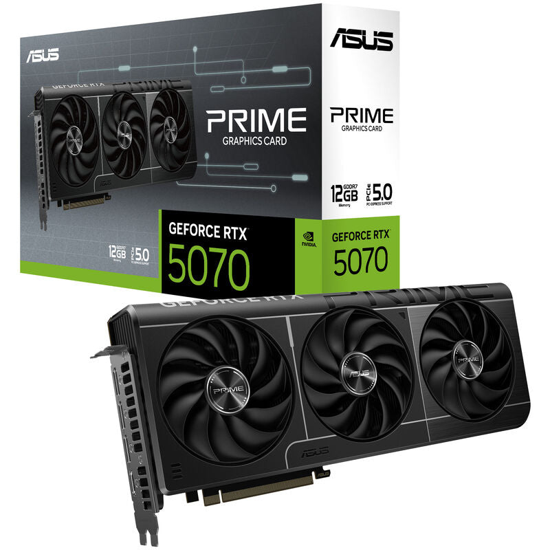 ASUS Prime RTX 5070 OC Edition grafikkort forfra