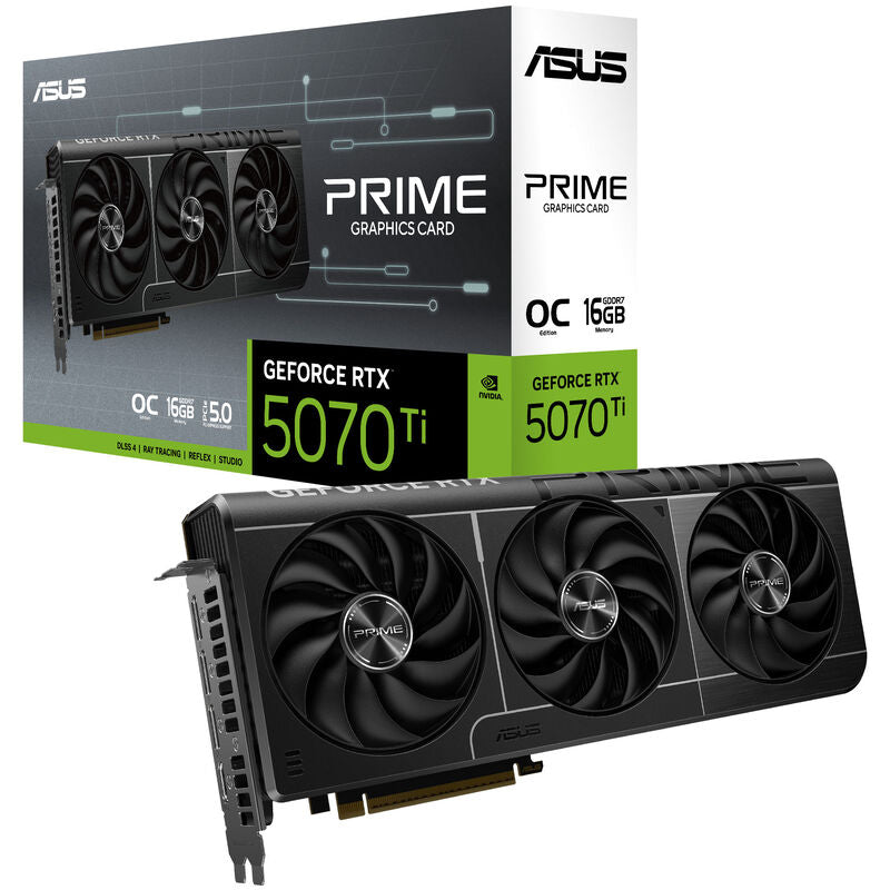ASUS Prime RTX 5070 Ti OC Edition grafikkort forfra