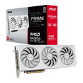 ASUS Prime RX 9070 XT White OC grafikkort forfra