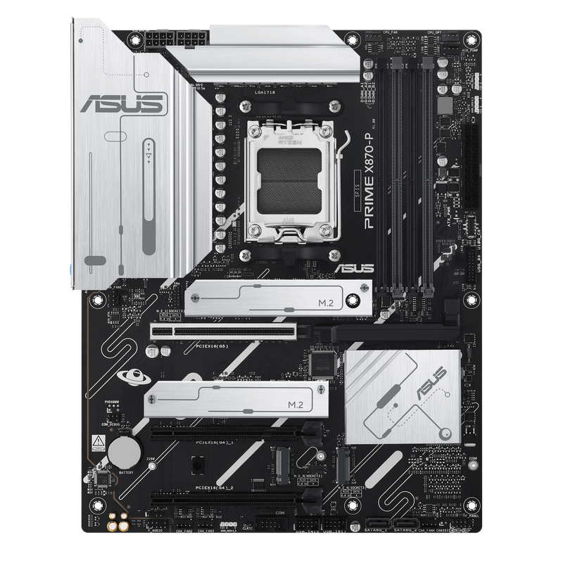 ASUS Prime X870-P hovedkort bakside