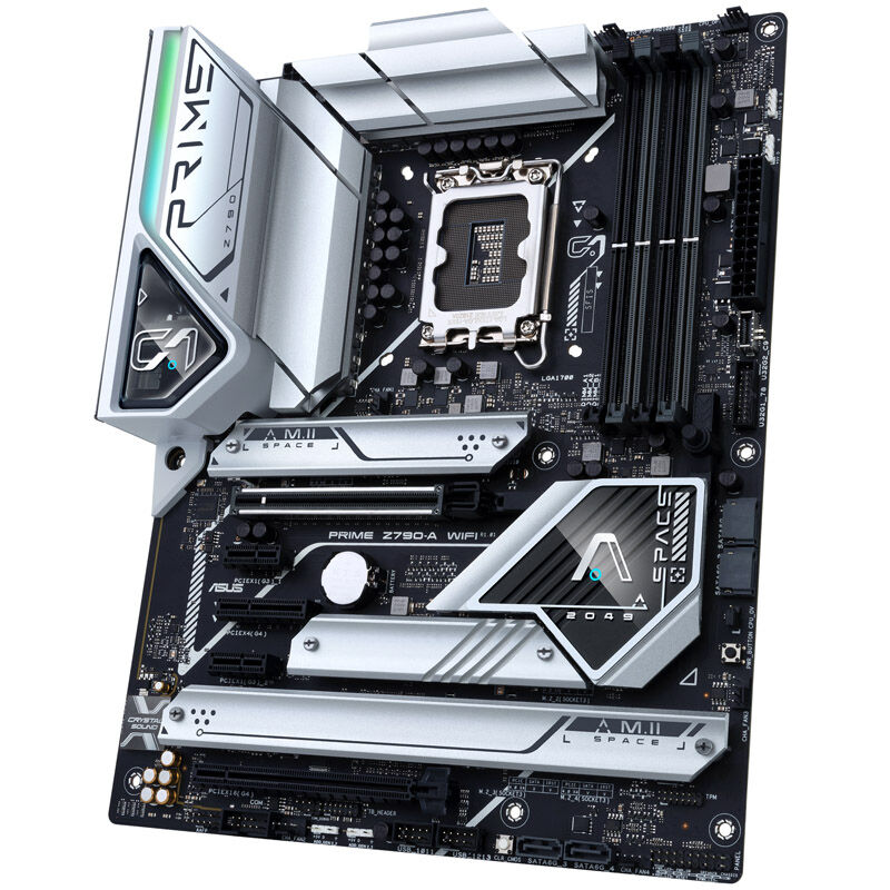 ASUS Prime Z790-A WiFi hovedkort med montert RAM