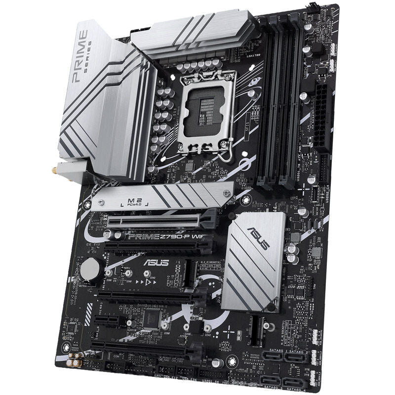 ASUS Prime Z790-P WiFi hovedkort montert i PC-kabinett