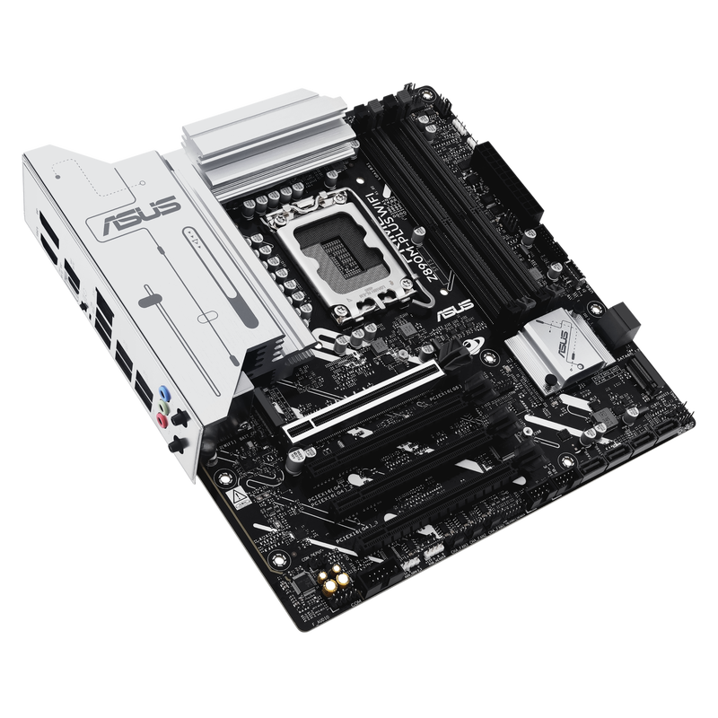 ASUS Prime Z890M Plus WiFi hovedkort mATX LGA 1851 DDR5 - ASUS