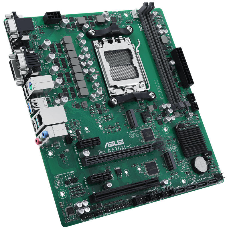 ASUS PRO A620M-C-CSM hovedkort bakside