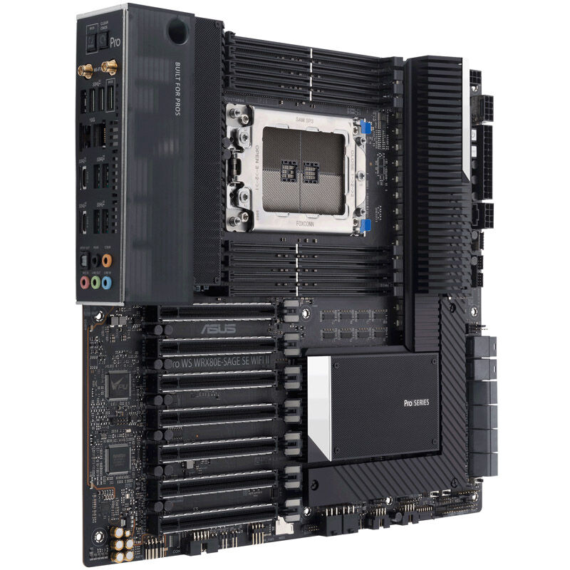 Lydkortdelen på ASUS PRO WS WRX80E-SAGE SE WIFI II hovedkort