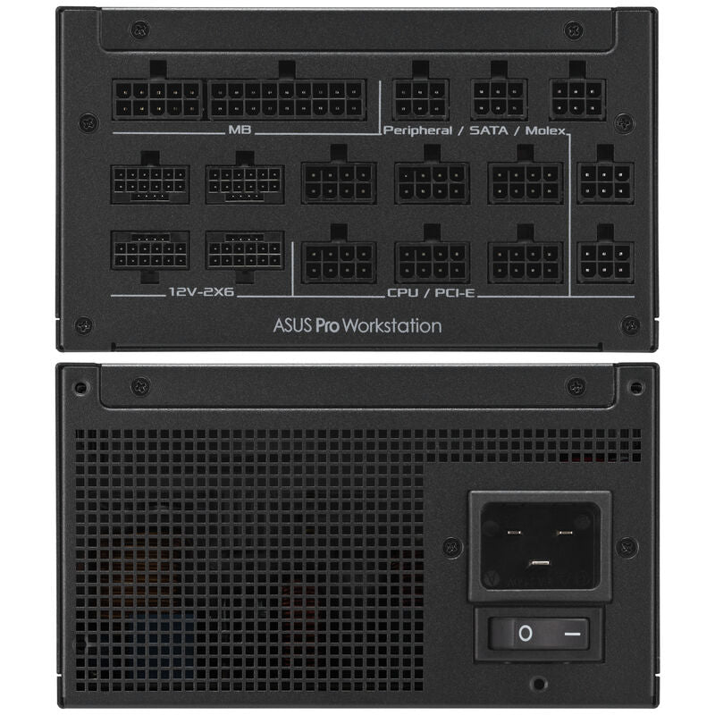 ASUS Pro WS Platinum strømforsyning 2200 W modulære kabler