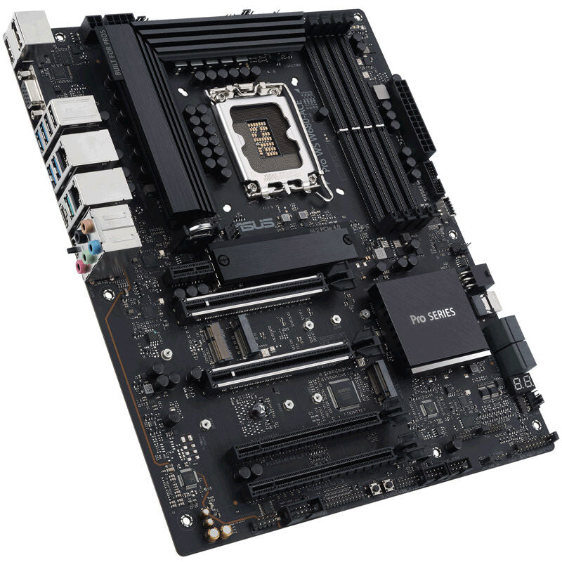 ASUS PRO WS W680-ACE hovedkort bakside