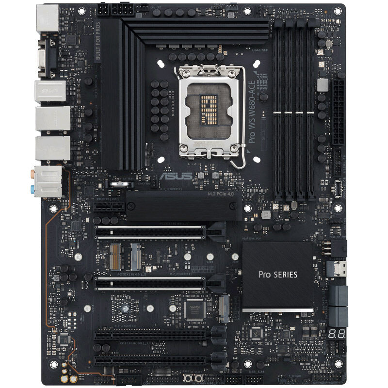 ASUS PRO WS W680-ACE hovedkort detalj