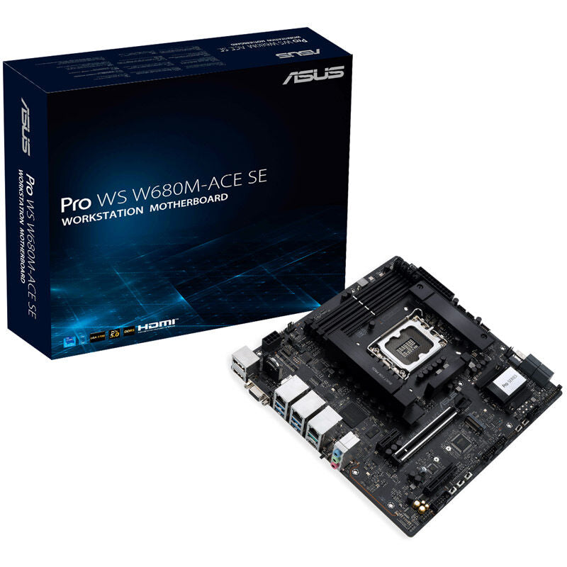 ASUS Pro WS W680M-ACE SE hovedkort forfra