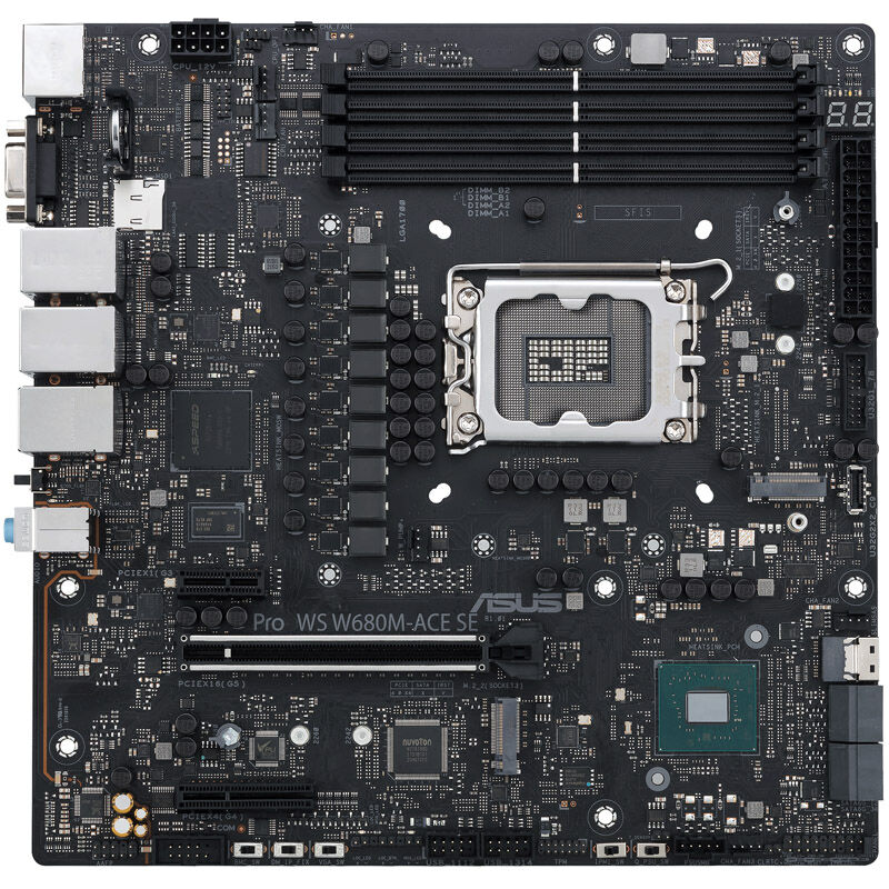 USB-porter på ASUS Pro WS W680M-ACE SE hovedkort