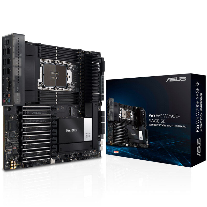 ASUS Pro WS W790E-SAGE SE hovedkort forfra