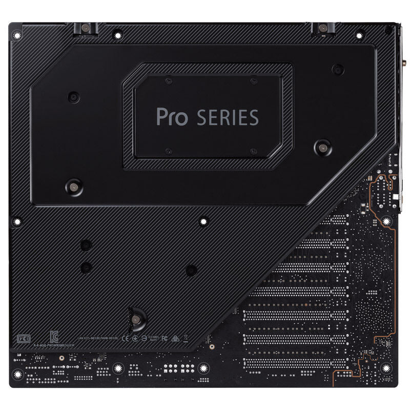 Oversikt over ASUS Pro WS WRX80E-SAGE SE WiFi hovedkort sWRX8 DDR4