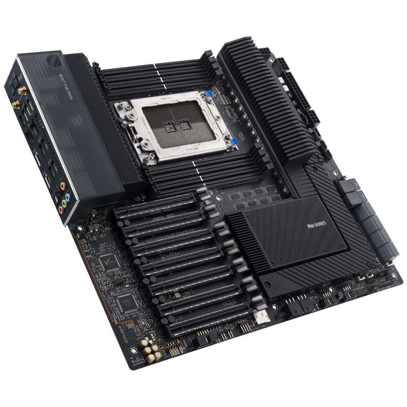Bakside ASUS Pro WS WRX80E-SAGE SE WiFi hovedkort sWRX8 DDR4