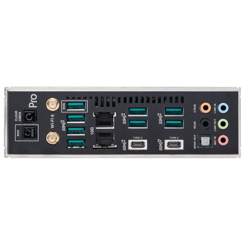 Montert ASUS Pro WS WRX80E-SAGE SE WiFi hovedkort sWRX8 DDR4 i PC-kabinett