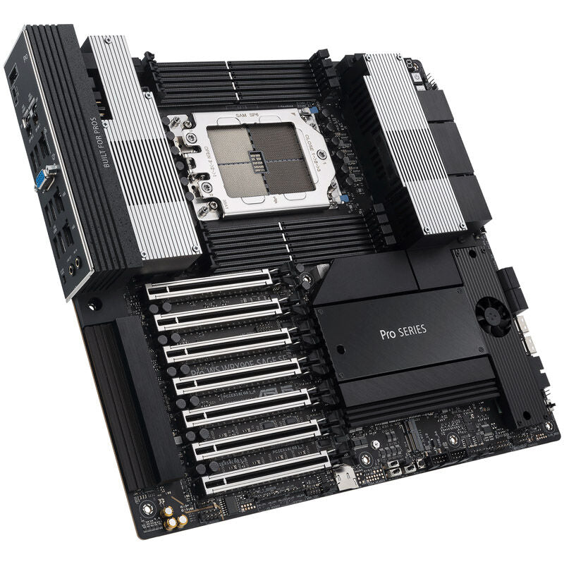 ASUS Pro WS WRX90E-Sage SE hovedkort bakside