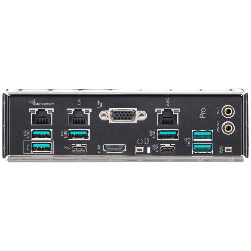 Montert ASUS Pro WS Z890-ACE SE i et PC-kabinett
