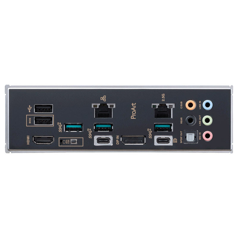 Montert ASUS ProArt B650-Creator i PC-kabinett