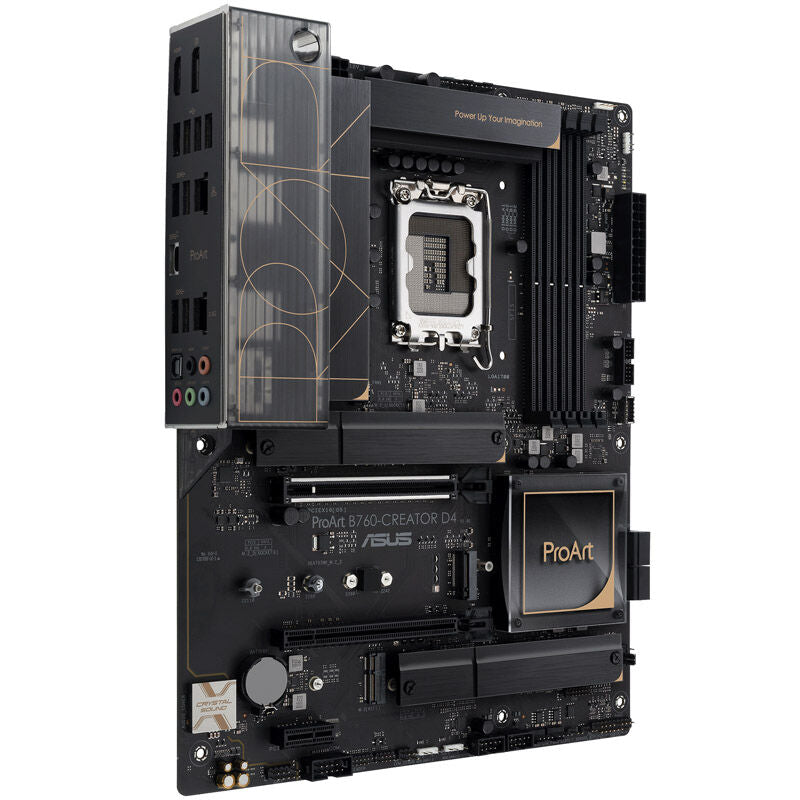 Velbelyst ASUS ProArt B760-Creator D4 hovedkort