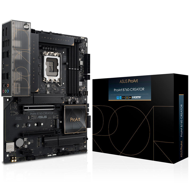 ASUS ProArt B760-Creator hovedkort forfra