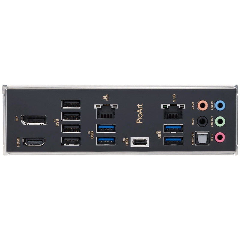 ASUS ProArt B760-Creator montert i PC-kabinett