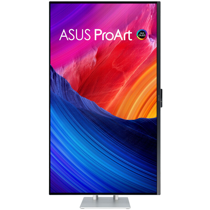 ASUS ProArt OLED PA32UCDM 32" skjerm montert på stativ