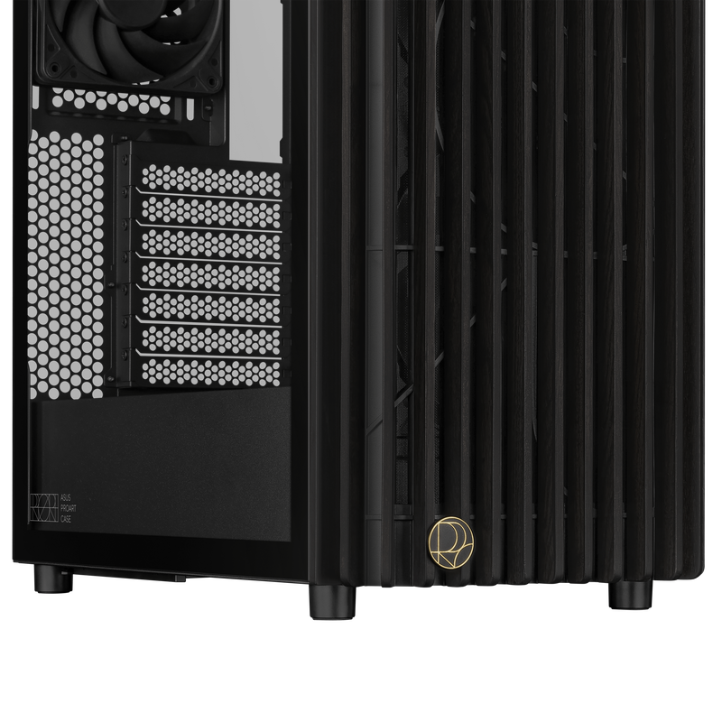 ASUS ProArt PA401 Wood Edition kabinett midtårn ATX svart - ASUS