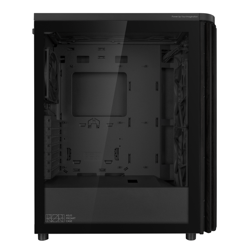 ASUS ProArt PA401 Wood Edition kabinett midtårn ATX svart - ASUS