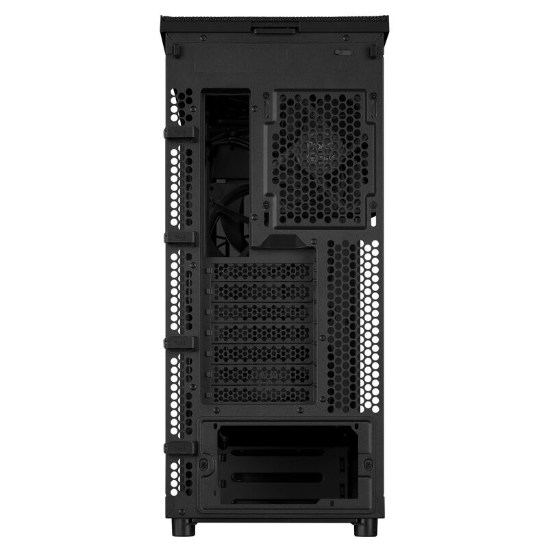 ASUS ProArt PA401 Wood Edition kabinett montert med komponenter