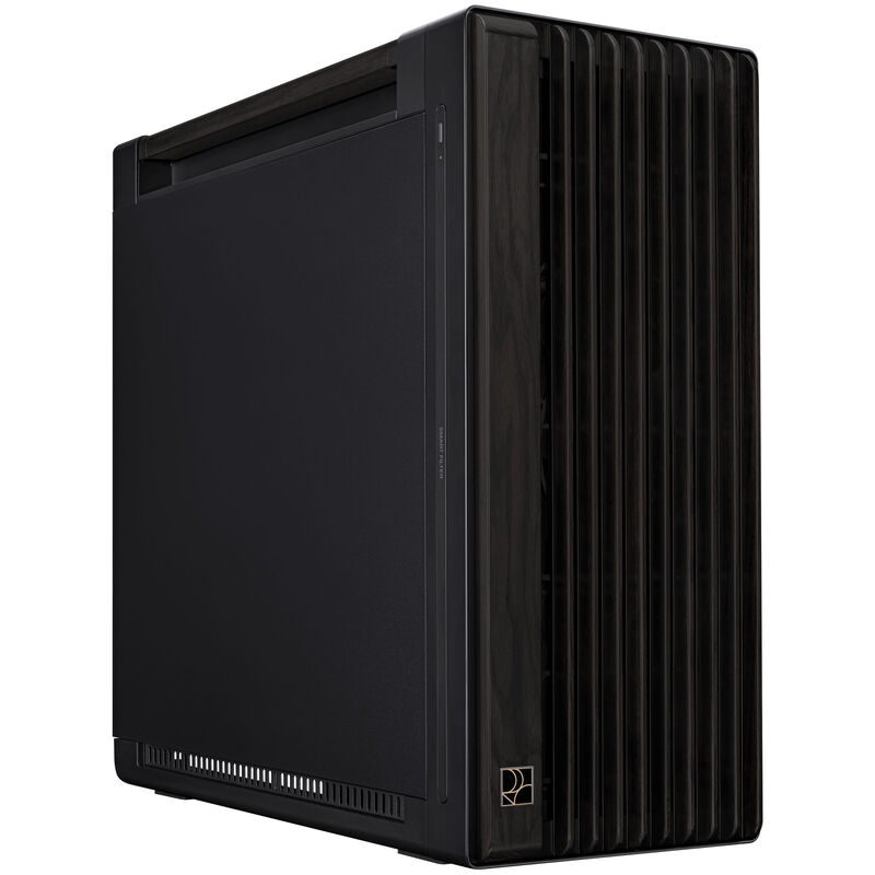 ASUS ProArt PA602 kabinett midtårn ekte tre svart forfra