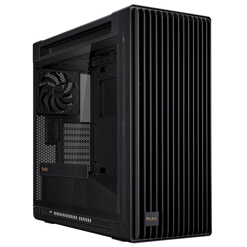 ASUS ProArt PA602 kabinett front med herdet glass