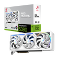 ASUS ROG Astral RTX 5080 White grafikkort forfra