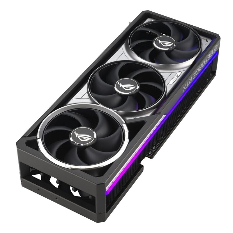 ASUS ROG Astral RTX 5090 BTF OC grafikkort bakside