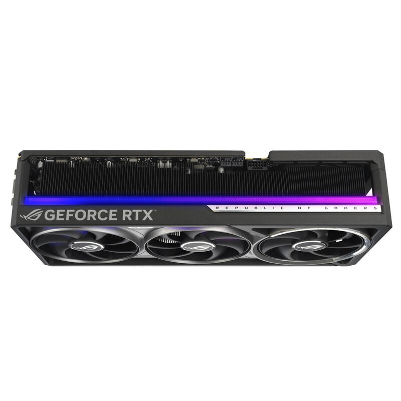 Oversikt over ASUS ROG Astral RTX 5090 BTF OC grafikkortets design