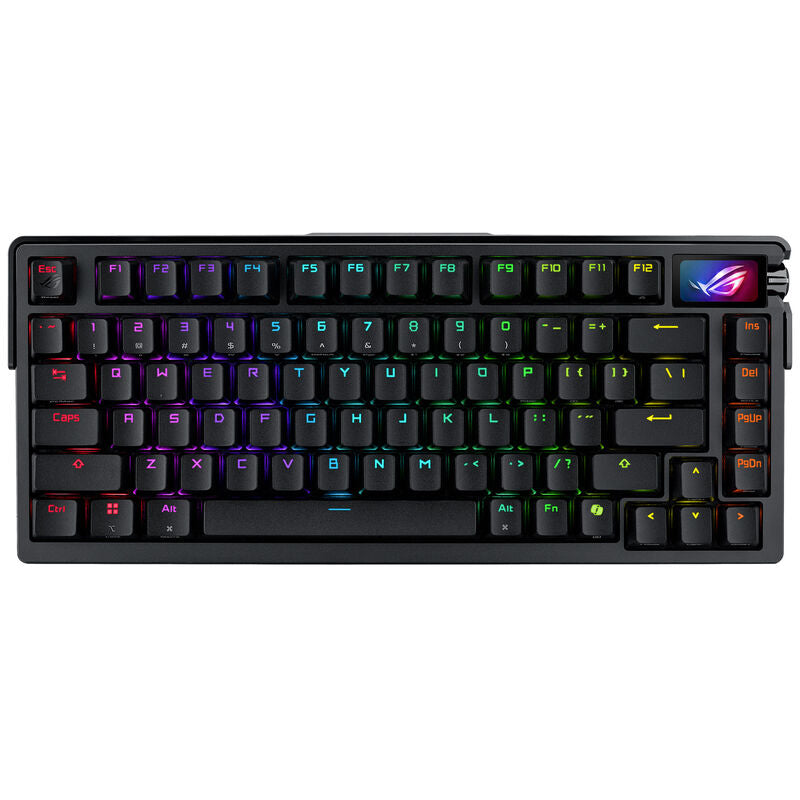 Nærbilde av taster på ASUS ROG Azoth Extreme gamingtastatur 75 %