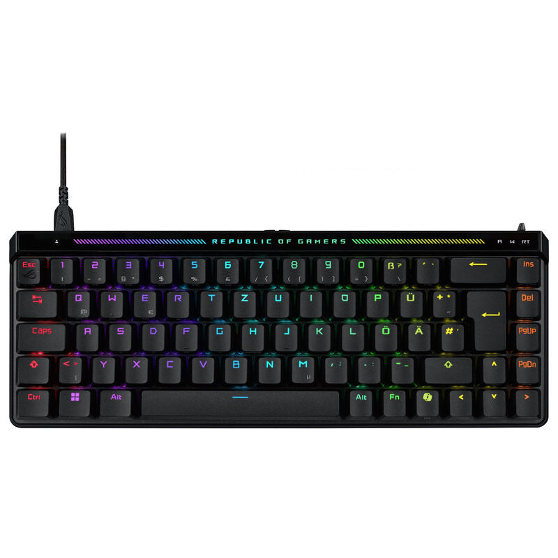 ASUS ROG Falchion Ace HFX gamingtastatur 65 % RGB svart bakside