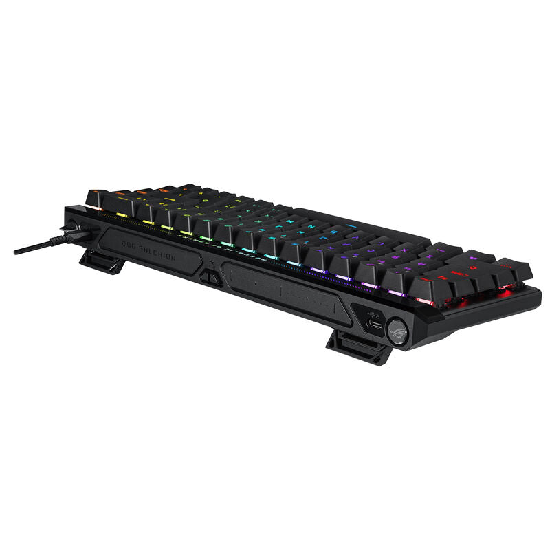 Montert ASUS ROG Falchion Ace HFX gamingtastatur 65 % RGB svart med RGB-belysning